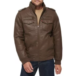 Mens Levi's® Military Bomber Jacket -Hot Sale Adult Shop 5585634 Earth