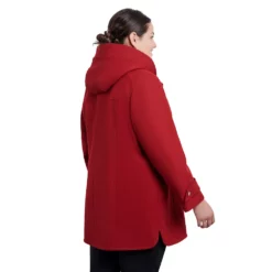 Plus Size London Fog Sherpa Hood Wool-Blend Coat -Hot Sale Adult Shop 5587901 ALT