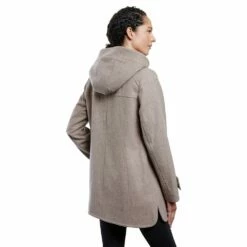 Women's London Fog Faux-Sherpa Hood Wool-Blend Coat -Hot Sale Adult Shop 5587906 ALT