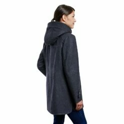 Women's London Fog Faux-Sherpa Hood Wool-Blend Coat -Hot Sale Adult Shop 5587906 ALT2