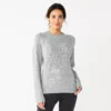 Women's Croft & Barrow® Cozy Crewneck Sweater