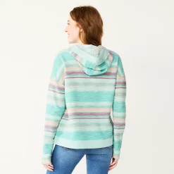 Juniors' SO® Lace-Up Drawstring Hoodie -Hot Sale Adult Shop 5591779 ALT