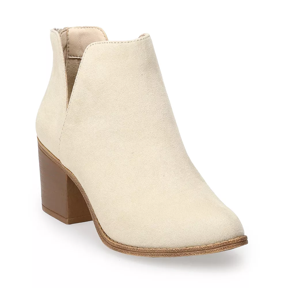 Sonoma Goods For Life® Donkey Women's Western Dip Ankle Boots 1 Sonoma Goods For Life® Donkey Women's Western Dip Ankle Boots