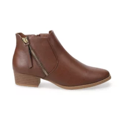 Croft & Barrow® Women's Ankle Boots -Hot Sale Adult Shop 5592191 Cognac