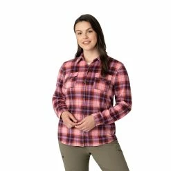 Women's Eddie Bauer Quest Print Shirt -Hot Sale Adult Shop 5593428 Prism Pink Plaid