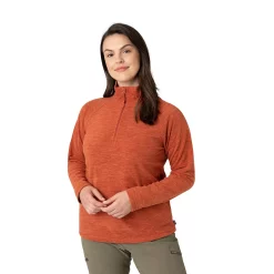 Women's Eddie Bauer Venture 1/4-Zip Fleece Sweatshirt -Hot Sale Adult Shop 5593433 Pumpkin Htr
