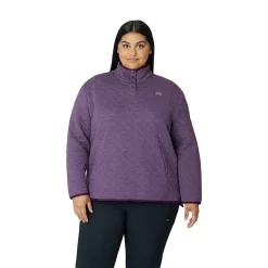 Plus Size Eddie Bauer Quilted Mockneck Sweatshirt -Hot Sale Adult Shop 5593443 ALT