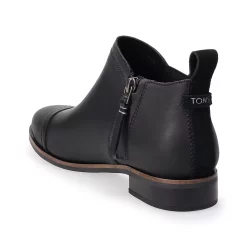 TOMS Reese Women's Leather Ankle Boots -Hot Sale Adult Shop 5596048 ALT2