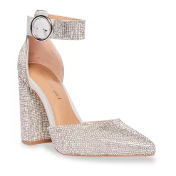 Madden girl Saaxon Women's Rhinestone Heels