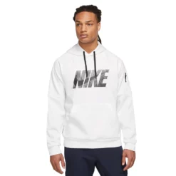 Big & Tall Nike Therma-FIT Pullover Hoodie -Hot Sale Adult Shop 5597148 White