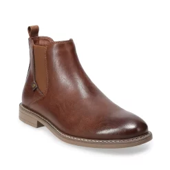Sonoma Goods For Life® Temperature Men's Casual Dress Chelsea Boots -Hot Sale Adult Shop 5597451 Cognac