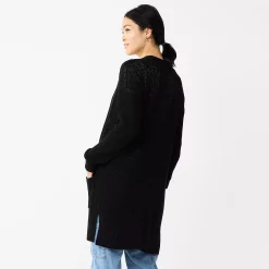 Women's Sonoma Goods For Life® Favorite Long Sleeve Cardigan -Hot Sale Adult Shop 5597617 ALT