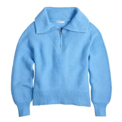 Women's Sonoma Goods For Life® Cozy Quarter-Zip Sweater -Hot Sale Adult Shop 5597622 ALT5