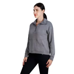 Women's Gaiam Quarter-Zip Fleece Sweatshirt -Hot Sale Adult Shop 5597728 ALT3