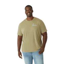 Men's Big & Tall Eddie Bauer Graphic Tee -Hot Sale Adult Shop 5598648 Green Tan