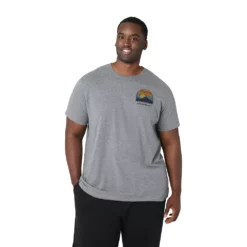 Men's Big & Tall Eddie Bauer Graphic Tee -Hot Sale Adult Shop 5598648 Heather Gray