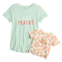 Maternity Sonoma Goods For Life® Mommy & Me Graphic Tee Set -Hot Sale Adult Shop 5599953 Peachy