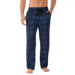 Men's Cuddl Duds® Fleece Pajama Pants -Hot Sale Adult Shop 5608725 Blue Check