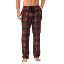 Men's Cuddl Duds® Fleece Pajama Pants -Hot Sale Adult Shop 5608725 Brown Plaid