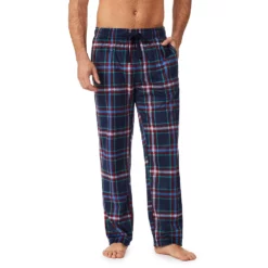 Men's Cuddl Duds® Fleece Pajama Pants -Hot Sale Adult Shop 5608725 Navy Plaid