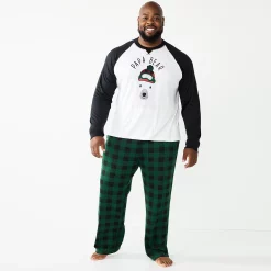 Big & Tall Jammies For Your Families® Beary Cool "Papa Bear" Pajama Set by Cuddl Duds®