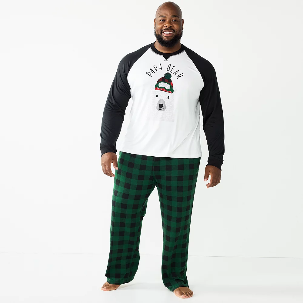 Big & Tall Jammies For Your Families® Beary Cool "Papa Bear" Pajama Set by Cuddl Duds® 1 Big & Tall Jammies For Your Families® Beary Cool "Papa Bear" Pajama Set by Cuddl Duds®