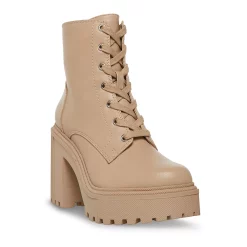 Madden girl Rover Putty Women's Block Heel Boots