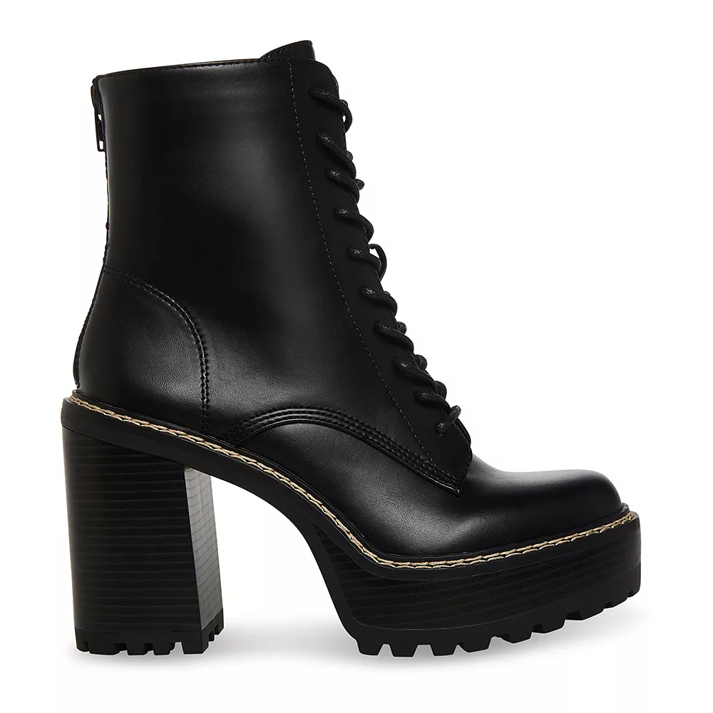 Madden girl Karma Women's Block Heel Combat Boots 3 Madden girl Karma Women's Block Heel Combat Boots - Image 3