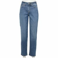 Women's Sonoma Goods For Life® Ultra High Rise Vintage-styled Straight-Leg Jeans