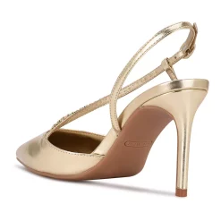 Nine West Gisha Women's Chain Link High Heel Dress Pumps -Hot Sale Adult Shop 5618718 ALT4