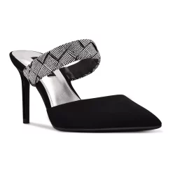 Nine West Greet Women's Rhinestone High Heels -Hot Sale Adult Shop 5618720 Black