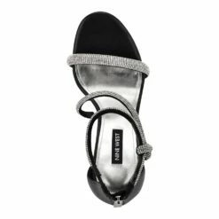 Nine West Lavern Women's Strappy Rhinestone Dress Sandals -Hot Sale Adult Shop 5618726 ALT3