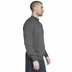 Men's Skechers® Hoodless Hoodie 1/4 Zip -Hot Sale Adult Shop 5624144 ALT2