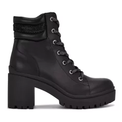 Nine West Quona Women's Combat Boots -Hot Sale Adult Shop 5625090 ALT