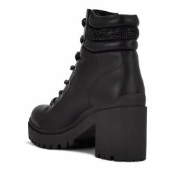 Nine West Quona Women's Combat Boots -Hot Sale Adult Shop 5625090 ALT4