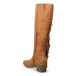 SO® Singalong Women's Fringe Knee-High Boots -Hot Sale Adult Shop 5627220 ALT2