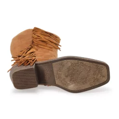 SO® Singalong Women's Fringe Knee-High Boots -Hot Sale Adult Shop 5627220 ALT3