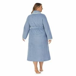 Plus Size Stan Herman Dimple Plush Wrap Robe -Hot Sale Adult Shop 5627664 ALT
