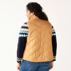 Plus Size Croft & Barrow® Quilted Vest -Hot Sale Adult Shop 5634353 ALT