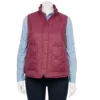 Plus Size Croft & Barrow® Quilted Vest