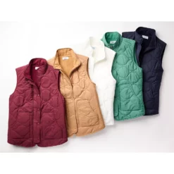 Women's Croft & Barrow® Quilted Vest -Hot Sale Adult Shop 5634524 ALT2