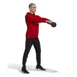 Men's adidas AEROREADY Game and Go Camo Logo Fleece Hoodie -Hot Sale Adult Shop 5634627 ALT2