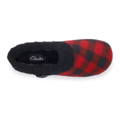 Clarks® Buffalo Plaid Fleece Women's Clog Slippers 7 Clarks® Buffalo Plaid Fleece Women's Clog Slippers -Hot Sale Adult Shop 5639201 ALT3