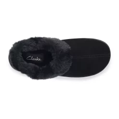 Clarks® Women's Suede Bootie Slippers 7 Clarks® Women's Suede Bootie Slippers -Hot Sale Adult Shop 5639202 ALT3