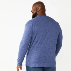 Big & Tall Apt. 9® Core Henley Top -Hot Sale Adult Shop 5644149 ALT