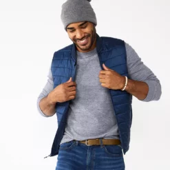 Men's Sonoma Goods For Life® Thermal Crew -Hot Sale Adult Shop 5644228 Navy