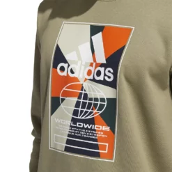 Men's adidas Graphic Fleece Sweatshirt -Hot Sale Adult Shop 5649880 ALT3