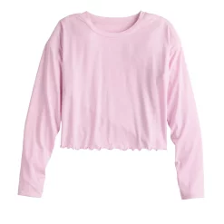 Women's Tek Gear® Lettuce-Edge Cross-Back Top 15 Women's Tek Gear® Lettuce-Edge Cross-Back Top -Hot Sale Adult Shop 5653063 ALT2