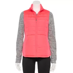 Women's Tek Gear® Mixed-Media Vest -Hot Sale Adult Shop 5653460 Frantic Pink