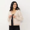 Women's LC Lauren Conrad Metallic Cardigan Sweater